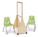 See-Thru Small Mobile Space Divider (Thumbnail)
