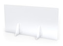 See-Thru Table Divider Shields - 2 Station - 30" x 8" x 16" (Thumbnail)