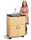 Clean Hands Helper Portable Sink - 38" Counter - Stainless Steel Sink - Plumbing Required (Thumbnail)