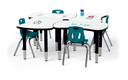 Dry Erase Collaborative Bowtie Table (Thumbnail)