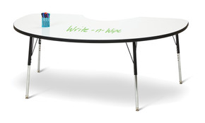 Kidney Dry Erase Table - 72" x 48"