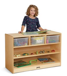 STEM Combo Mobile Storage Unit – with Clear Tubs