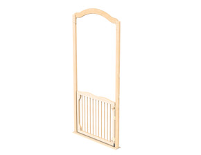 Welcome Gate with Arch - Tall - 84" High - E, A, or S-Height