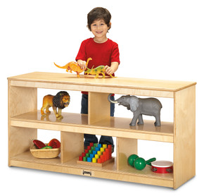 Open Toddler Shelf Open Toddler Shelf