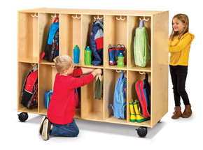 24 Section Mobile Backpack Cubbie