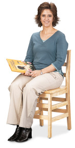 KYDZ Ladderback Chair - 18" Height KYDZ Ladderback Chair - 18" Height