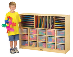 Sectional Cubbie-Tray Mobile Unit Sectional Cubbie-Tray Mobile Unit