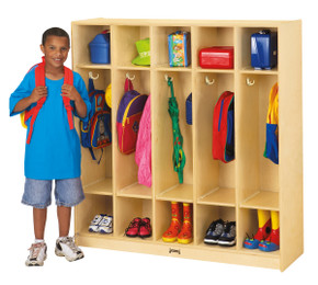 5 Section Coat Locker