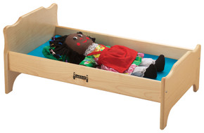Wooden Doll Bed
