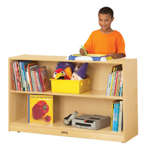 Low Adjustable Mobile Straight-Shelf