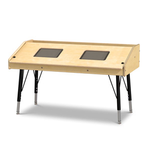 Dual Tablet Table - Stationary