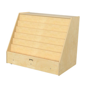 Wooden Six Shelf Book Display Bookshelf Stand Wooden Six Shelf Book Display Bookshelf Stand