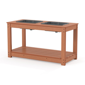 EverPlay® Kids Double Outdoor Sand & Water Sensory Activity Table