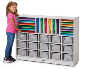 Rainbow Accents Sectional Cubbie - Tray Mobile Unit