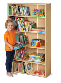 Tall Adjustable Shelf Bookcase