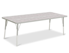 Rectangle Activity Table - 30" X 72" - Driftwood Gray