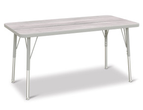 Rectangle Activity Table - 24" X 48" - Driftwood Gray