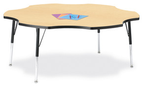 Six Leaf Activity Table - 60" - Maple