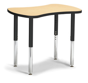 Collaborative Bowtie Table - 24" X 35" - Maple