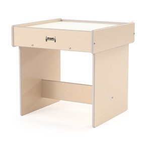 White Wood Kids Classroom Light Box Table