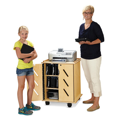 Laptop and Tablet Storage Cart