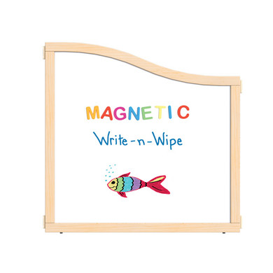 Cascade Panel - E  To A-height - 36" Wide - Magnetic Write-n-Wipe