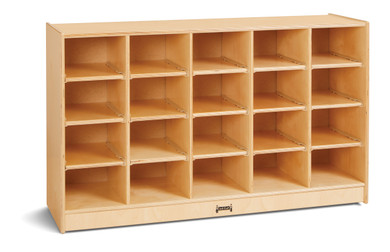 20 Cubbie-Tray Mobile Storage