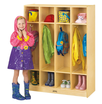 4 Section Coat Locker