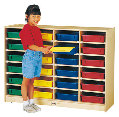 24 Paper-Tray Mobile Storage
