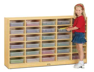 30 Paper-Tray Mobile Storage