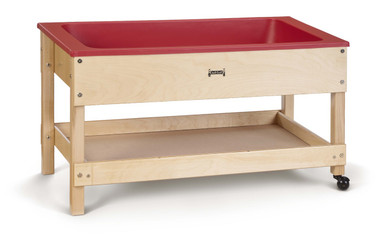 Sensory Table with Shelf