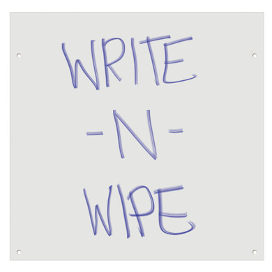Write-n-Wipe Easel Double Panel