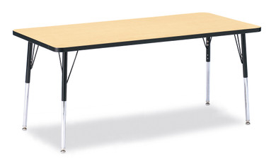 Rectangle Activity Table - 30" X 72" - Maple
