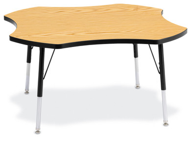 Four Leaf Activity Table - Oak