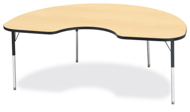 Kidney Activity Table - 48" X 72" - Maple