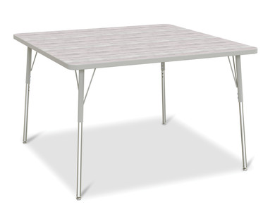 Square Activity Table - 48" X 48" - Driftwood Gray