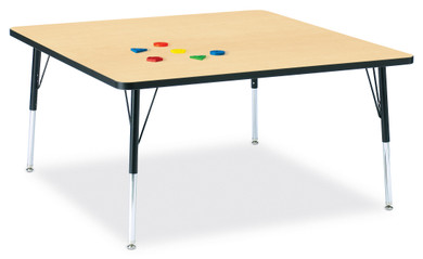 Square Activity Table - 48" X 48" - Maple