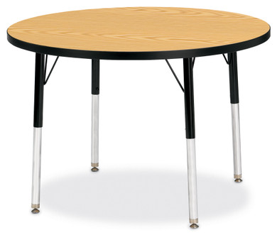 Round Activity Table - 36" Diameter - Oak