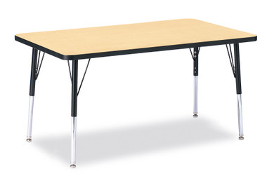 Rectangle Activity Table - 30" X 48" - Maple