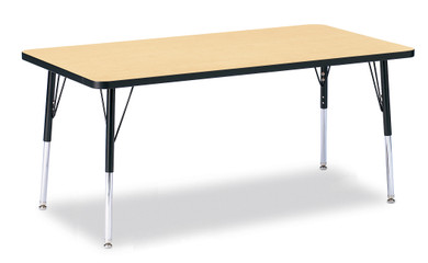 Rectangle Activity Table - 30" X 60" - Maple