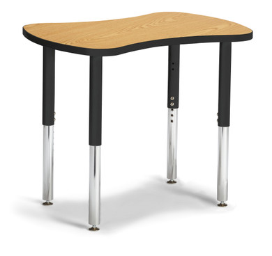 Collaborative Bowtie Table - 24" X 35" - Oak