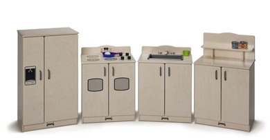 Kids Culinary White Play Kitchen 4 Piece Set