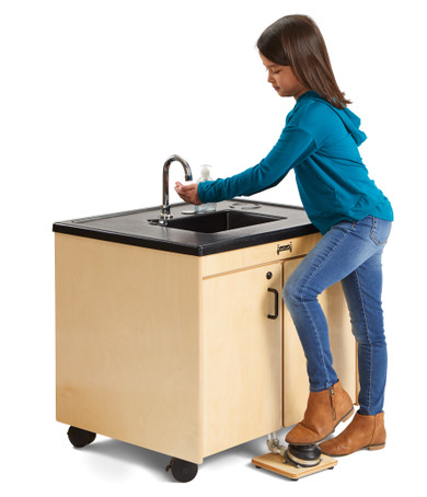 Clean Hands Helper Portable Sink - Nonelectric - Plastic Sink