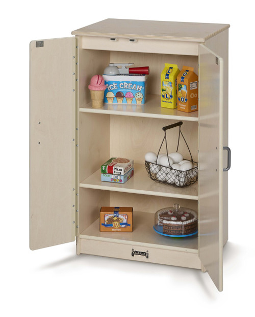 Kids Culinary White Play Kitchen Refrigerator