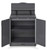 Kids Culinary Gray Play Kitchen Cupboard