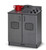 Kids Culinary Gray Play Kitchen Stove