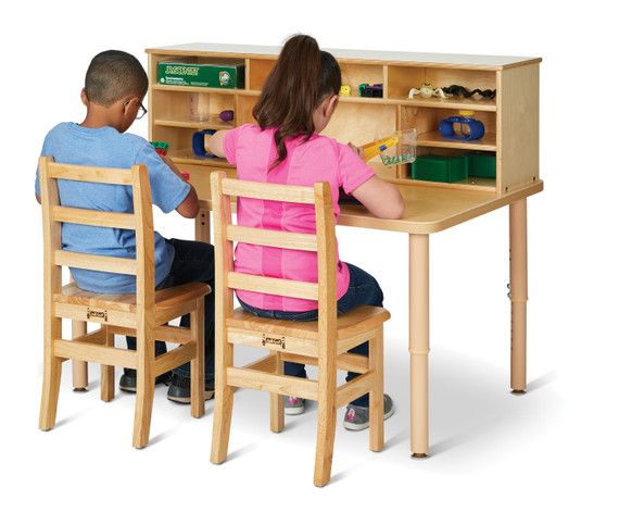 Kids Storage Table Desk with Shelves