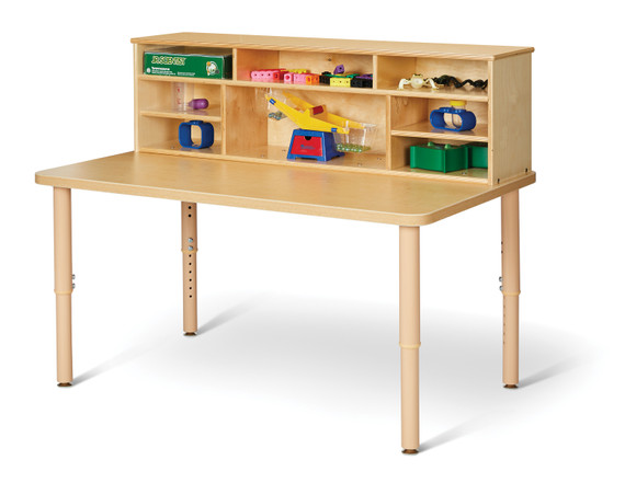 Kids Storage Table Desk with Shelves