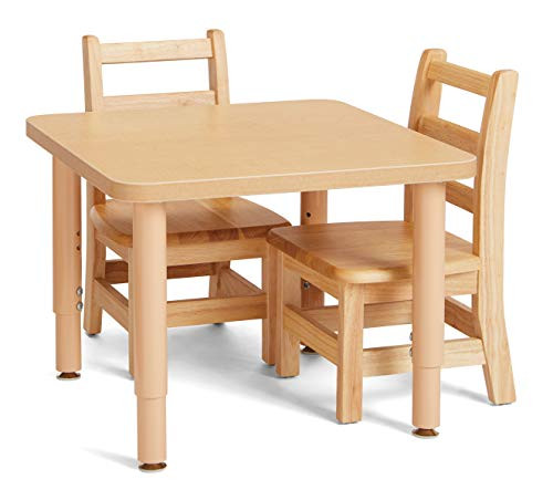Purpose+ Kids Square Maple Classroom Table