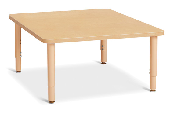 Purpose+ Kids Square Maple Classroom Table